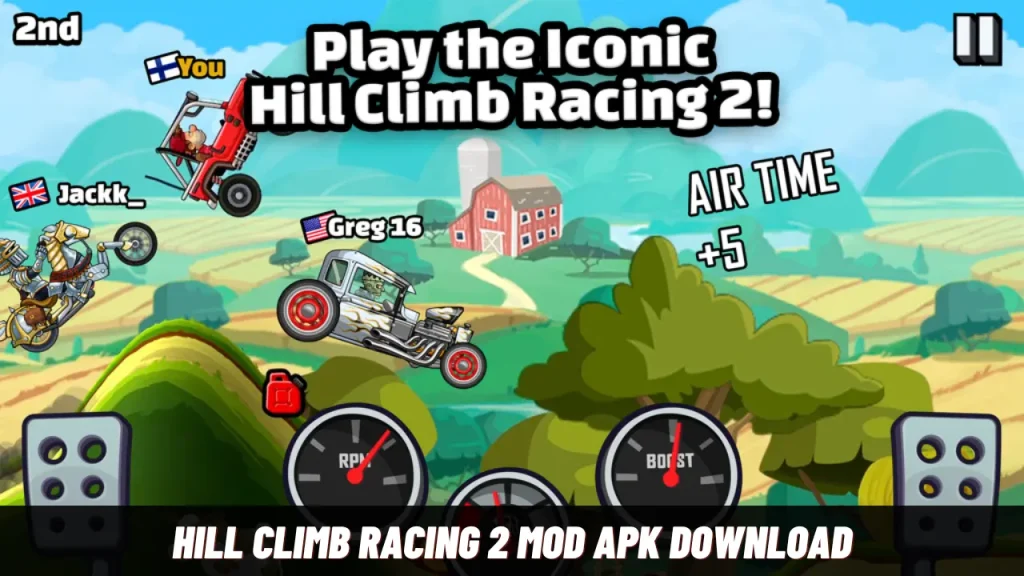 Hill Climb Racing 2 Mod Apk Download
